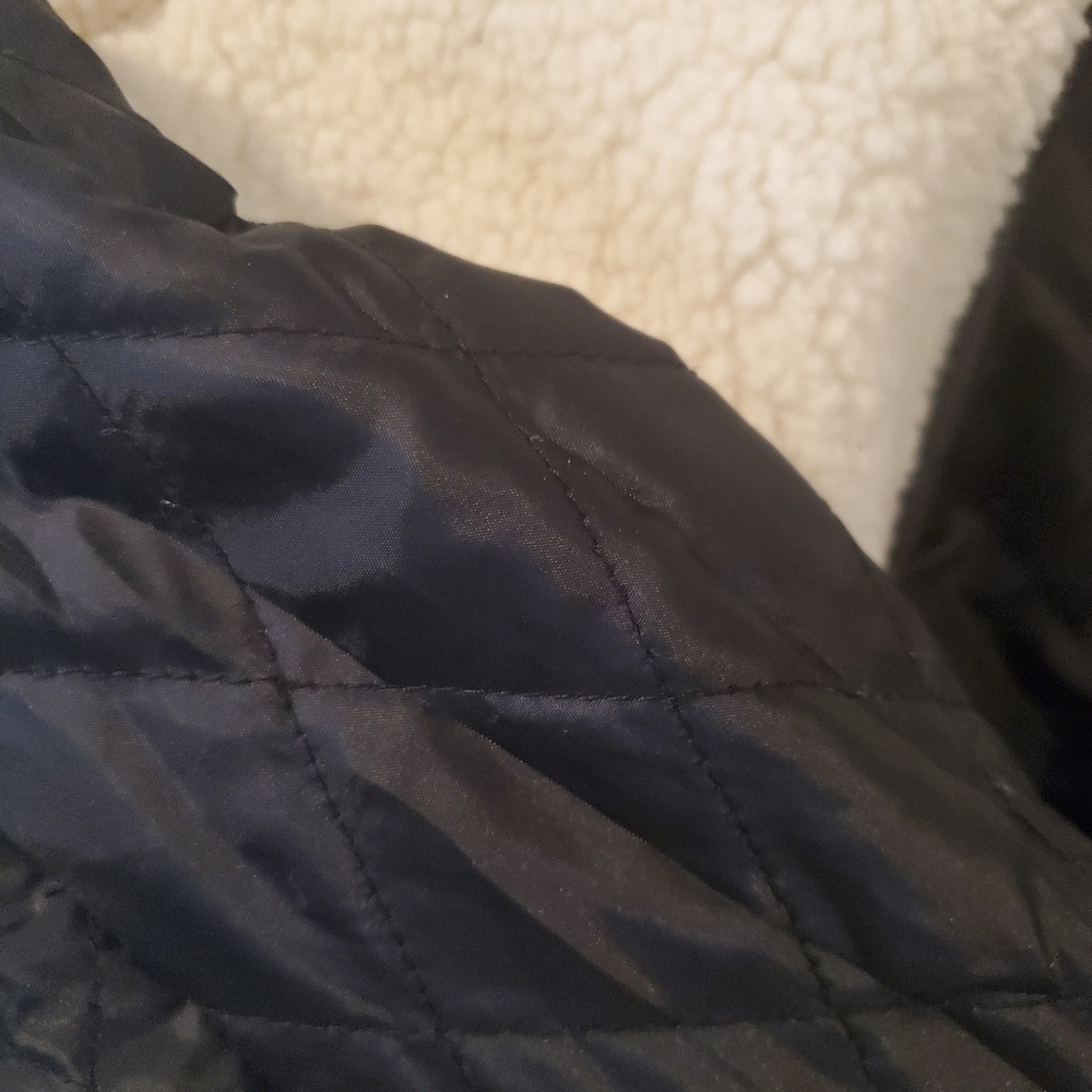 Montrez Red/Black Sherpa Lumberjack Coat - Picture 11 of 11